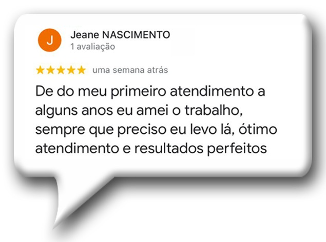 Card de avaliação